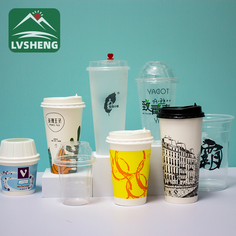 Το καλύτερο προσαρμογικό λογότυπο Takeaway Packaging Coffee Cup